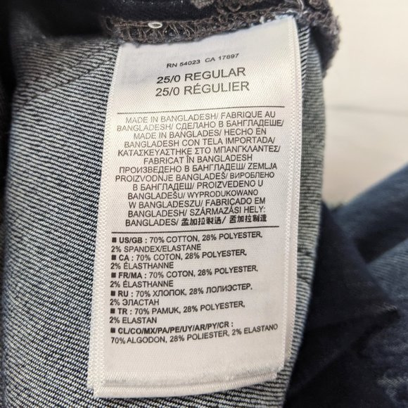 Banana Republic Dark Wash Slim Boot Cut Blue Jeans - Picture 6 of 9